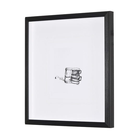 Mercana - Drip Coffee Maker by Simeng a Framed Art Print Matted under Glass - 14687 view 2
