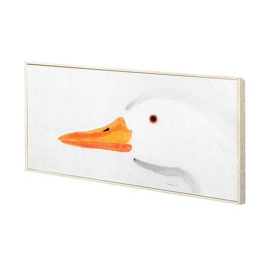 Mercana - Duck Gazing I by Mercana Studio a Hand Embellished Textured Framed Art Print - 13664 view 2