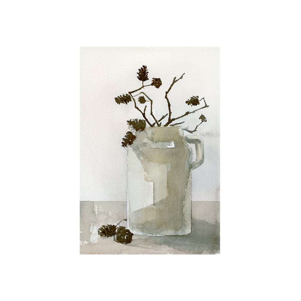 Mercana - Earthenware by Mercana Studio a Hand Embellished Textured Canvas - 102386-S view 1