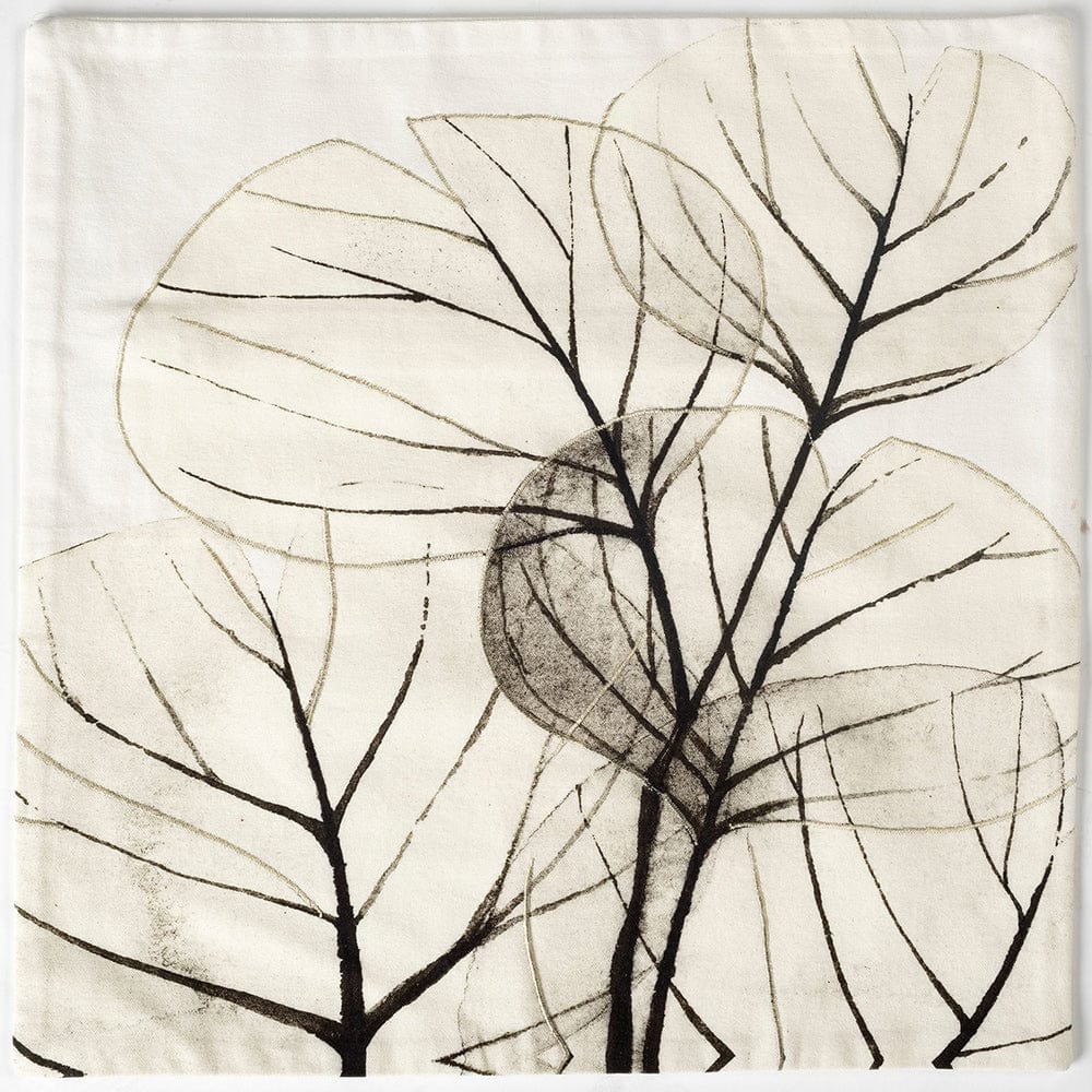 Mercana - Edge of Twilight 18 x 18 Leaf Pattern Decorative Pillow Cover - 67329 view 2