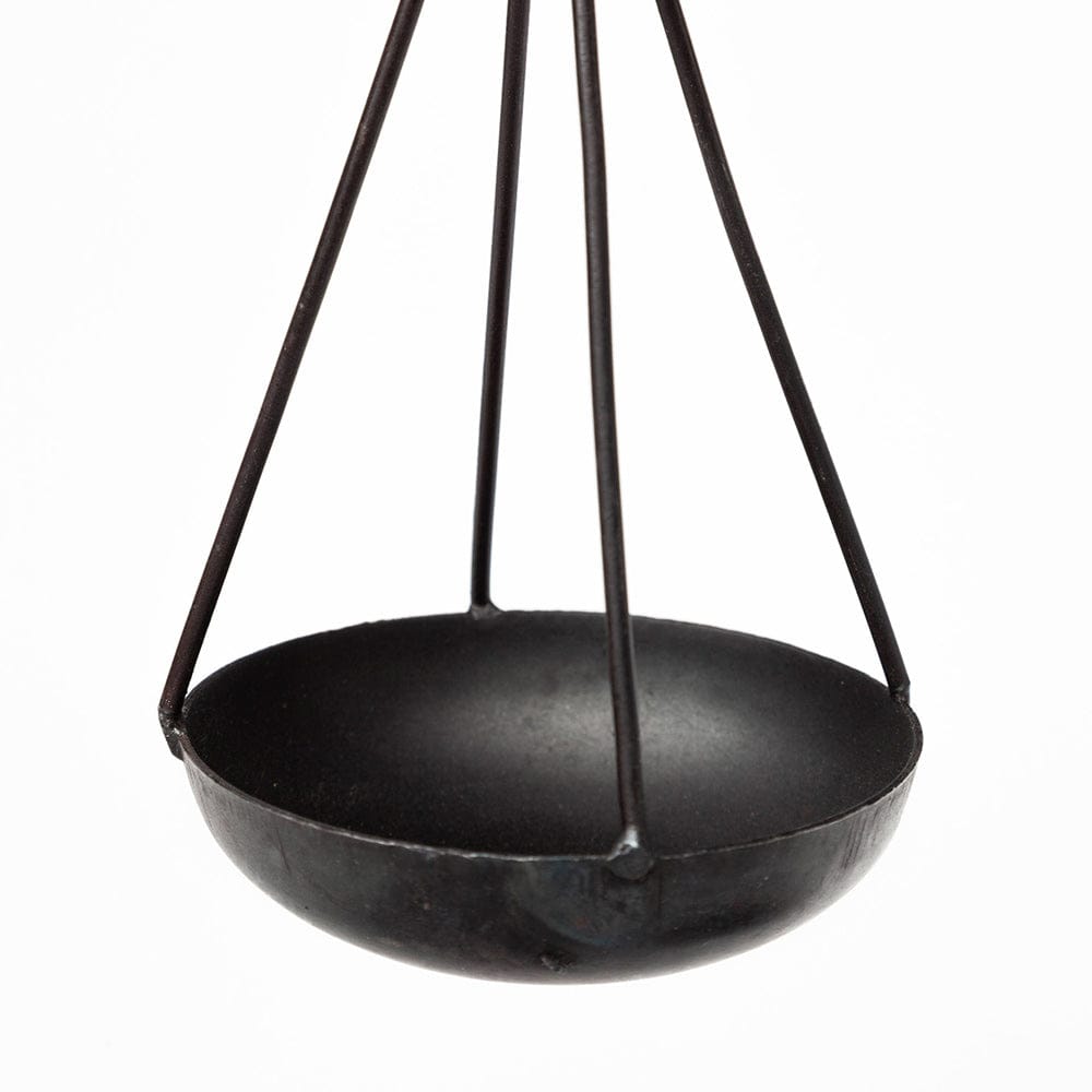 Mercana - Ellis 10L x 4W Black Metal Vintage Inspired Weighing Scale - 68855 view 7