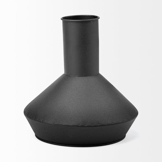 Mercana - Emily I 8L x 8W Black Metal Decorative Jug - 68537_CLOSEOUT view 2
