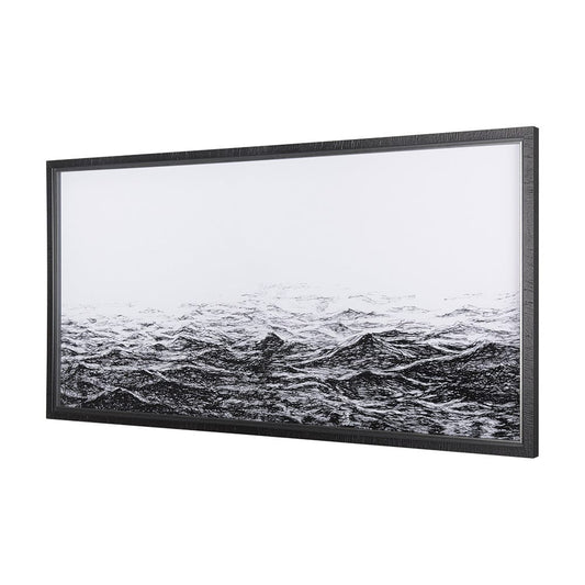 Mercana - Endless Sea by Mercana Studio a Hand Embellished Textured Framed Art Print Matted under Glass - 14862 view 2