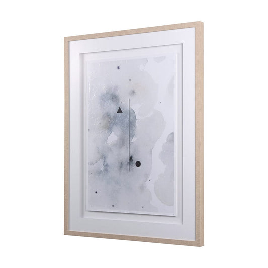 Mercana - Equilibrium II by Mercana Studio a Hand Embellished Textured Framed Art Print Matted under Glass - 14092 view 2