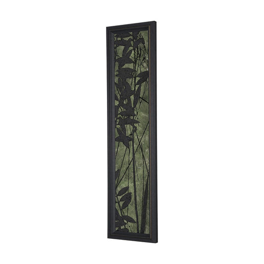 Mercana - Etched Silouette V by Mercana Studio a Hand Embellished Textured Framed Art Print - 15289 view 2