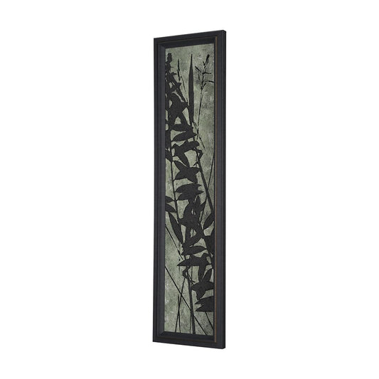 Mercana - Etched Silouette VI by Mercana Studio a Hand Embellished Textured Framed Art Print - 15290 view 2
