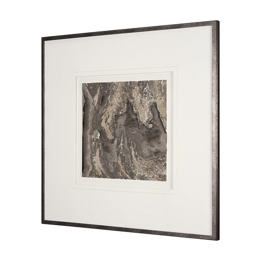 Mercana - Evergreen Bark by Studio M a handmade Original Framed Artwork under Glass - 15094 view 2