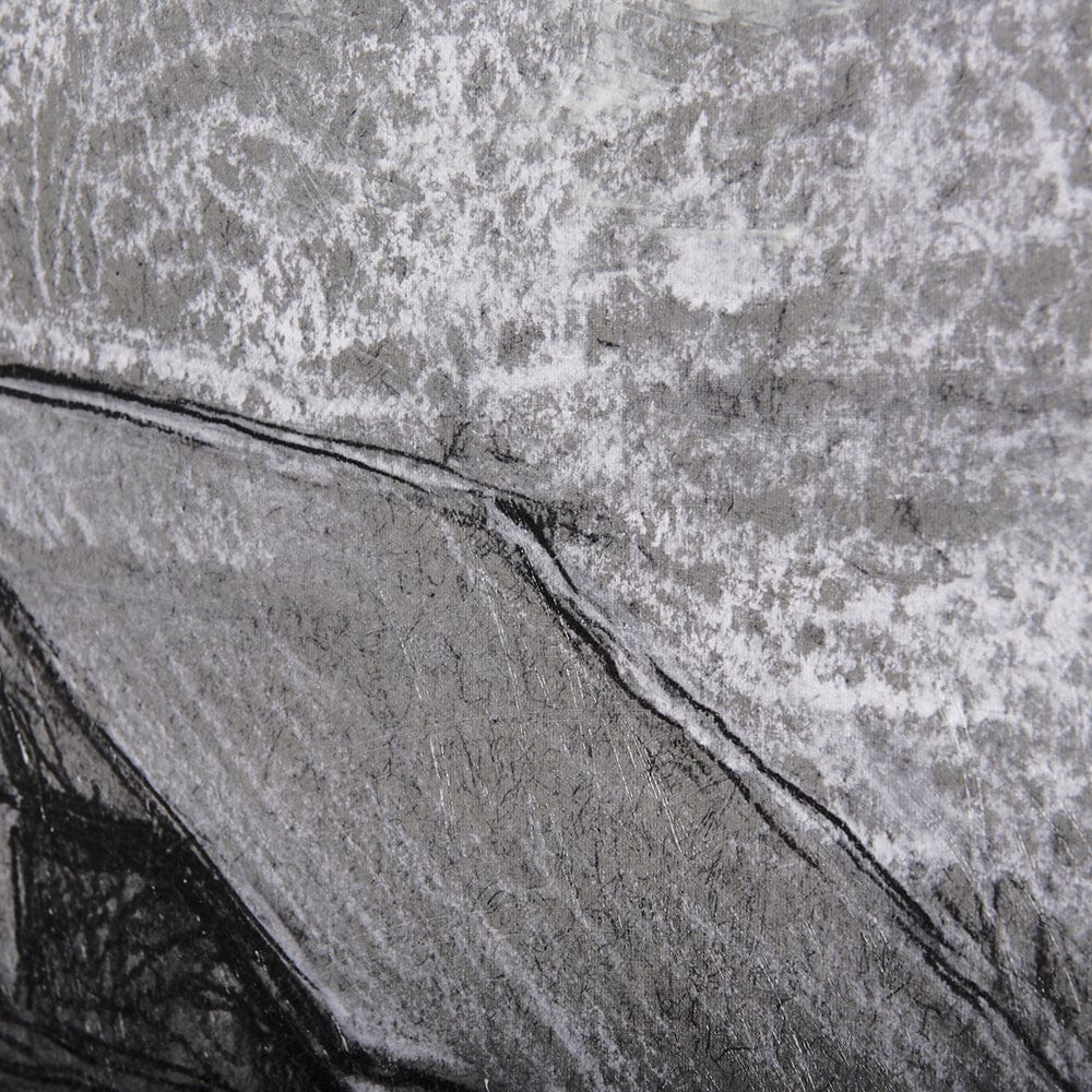 Mercana - Farm view sketch II by Mercana Studio a Hand Embellished Textured Canvas - 102360-S view 7