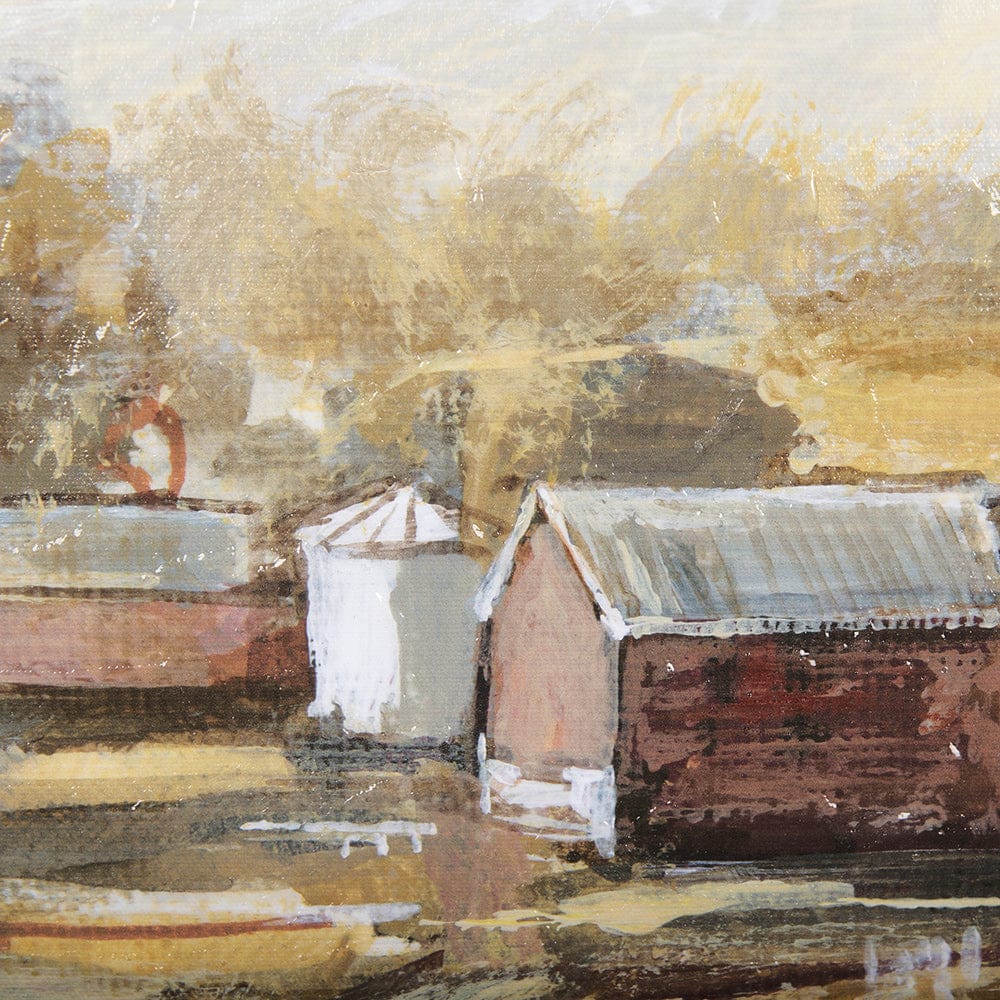 Mercana - Farmland view I by Mercana Studio a Hand Embellished Textured Framed Canvas - 102327-FL view 7