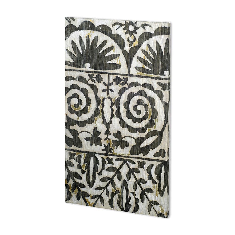 Mercana - Flamenco Pattern I by Chariklia Zarris a Hand Embellished Textured Canvas - 100835-L view 1