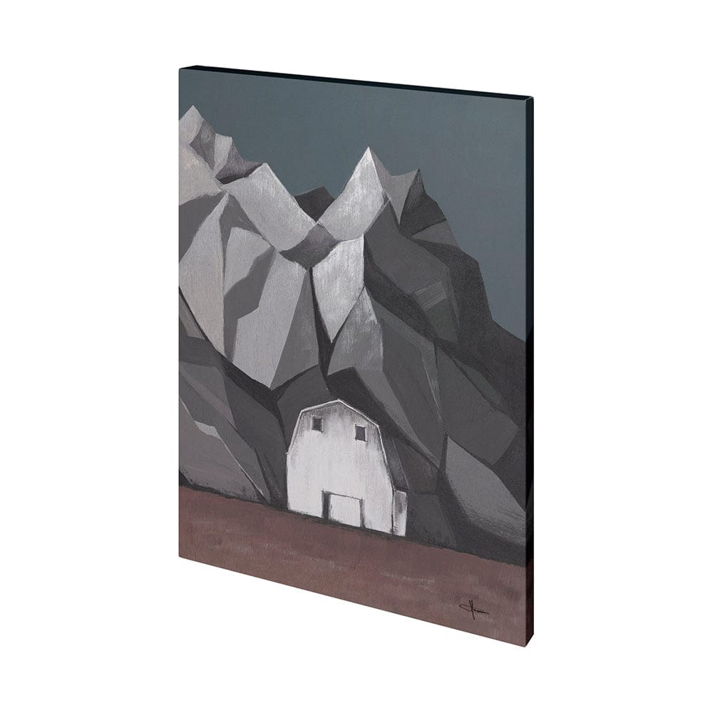 Mercana - Flatten Barn II by Jonathan Klassen a Hand Embellished Textured Canvas - 101341-L view 1