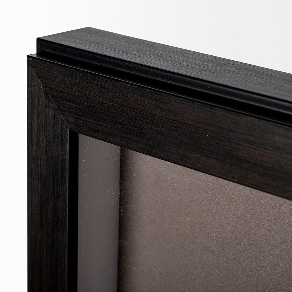 Mercana - Flatten Barn II by Mercana Studio a Hand Embellished Textured Framed Art Print Matted under Glass - 12769 view 3