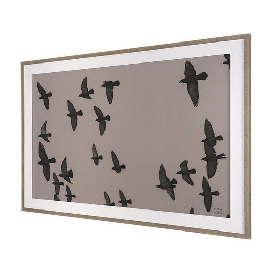 Mercana - Flock I by Nathan Larsona Hand Embellished Framed Photo Print under Glass - 15862 view 2