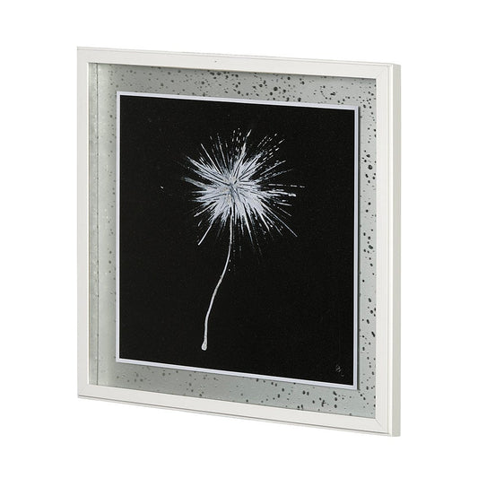 Mercana - Flora III by Mercana Studio a Hand Embellished Textured Framed Art Print Matted under Glass - 13474 view 2