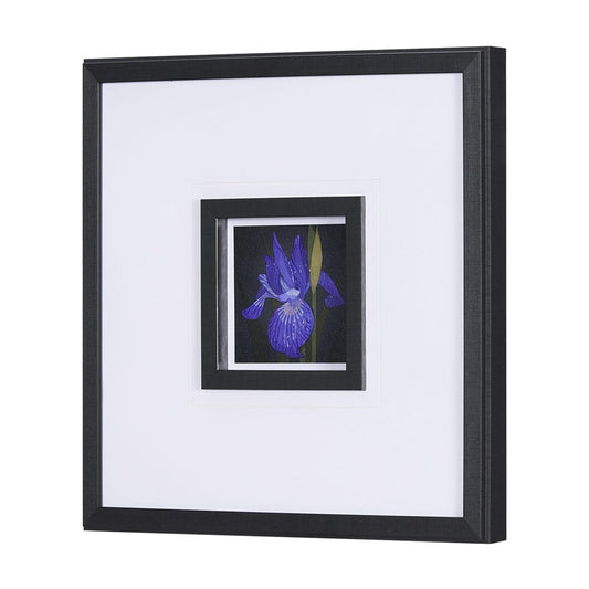 Mercana - Flower Portrait IV by Mercana Studio a Hand Embellished Textured Framed Art Print Matted under Glass - 15227 view 2