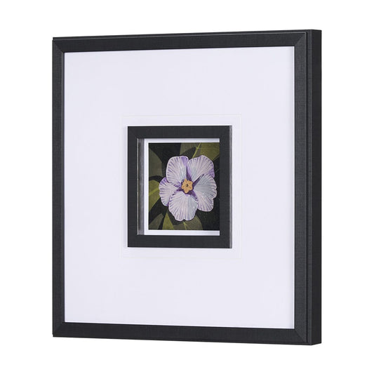 Mercana - Flower Portrait VII by Mercana Studio Hand Embellished Textured Framed Art Print Matted under Glass - 15230 view 2