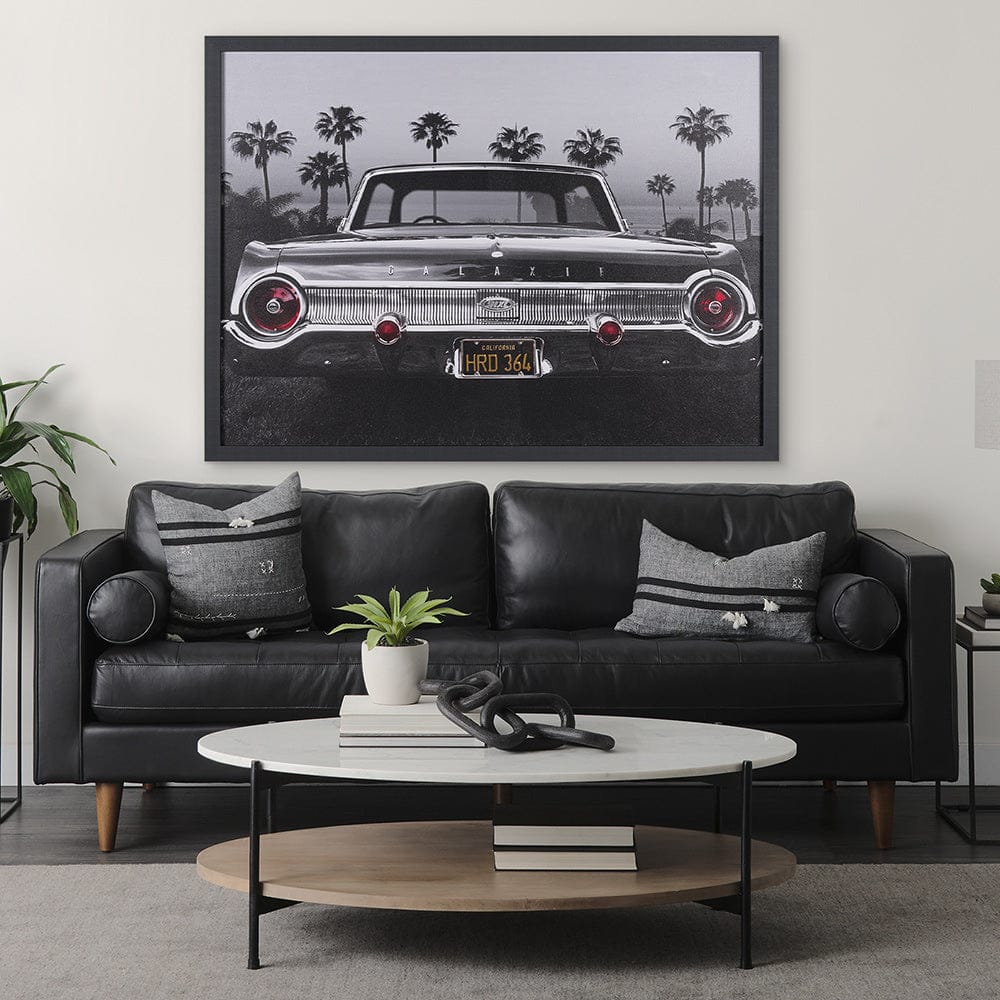 Mercana - Ford Galaxy 500XL by Larry Butterworth a Hand Embellished Framed Art Print - 15707 view 9