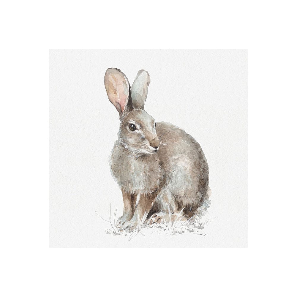 Mercana - Forest Friends VIII Hare by Lisa Audit a Hand Embellished Textured Canvas - 101583-S view 1