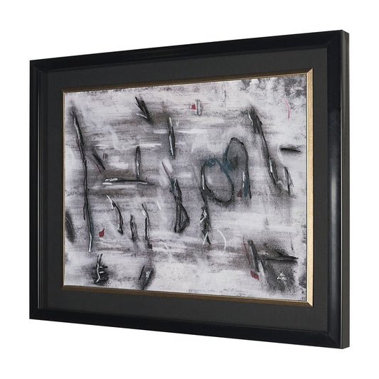 Mercana - Free Style by Chad Warren a Hand Embellished Framed Print under Glass - 15796 view 2