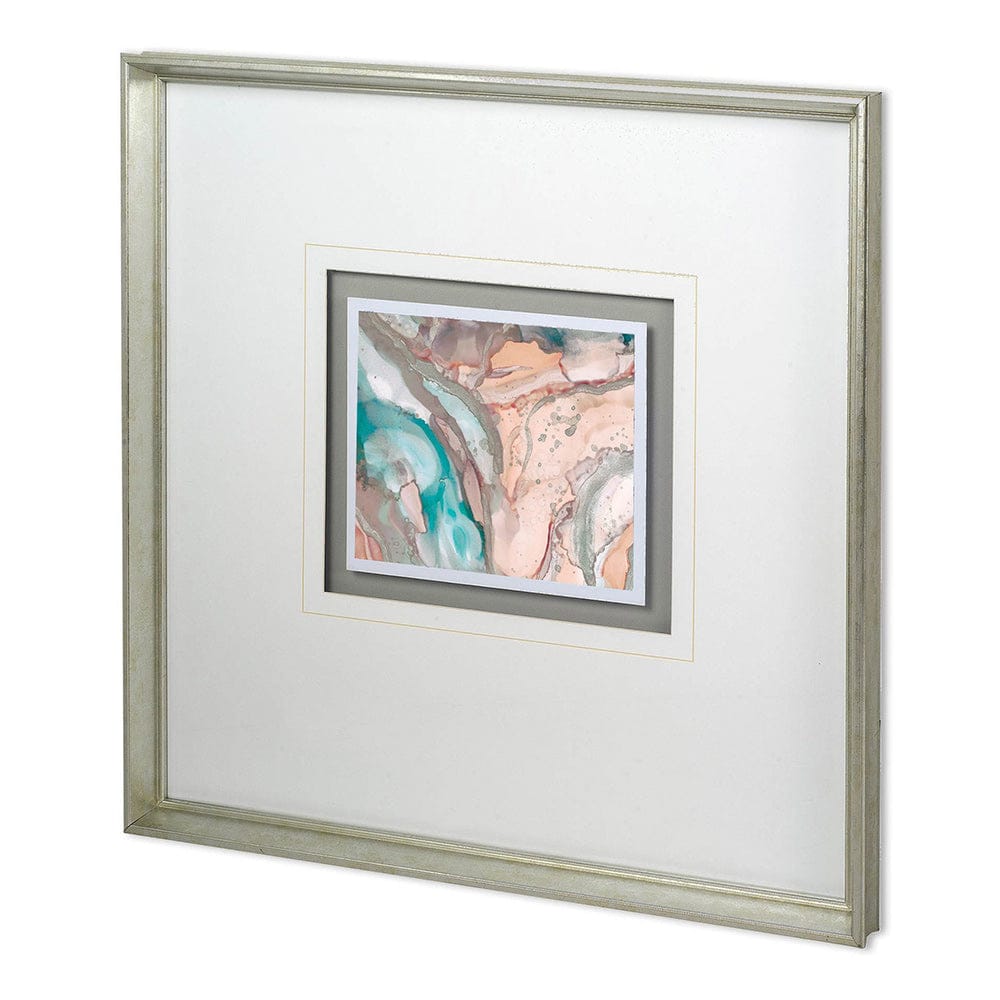 Mercana - Gatineau II by Mercana Studio a Hand Embellished Textured Framed Art Print Matted under Glass - 11845 view 1