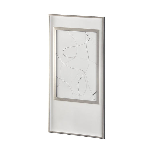 Mercana - Geometry Experiment II by Studio M a handmade Original Framed Artwork under Glass - 14039 view 2