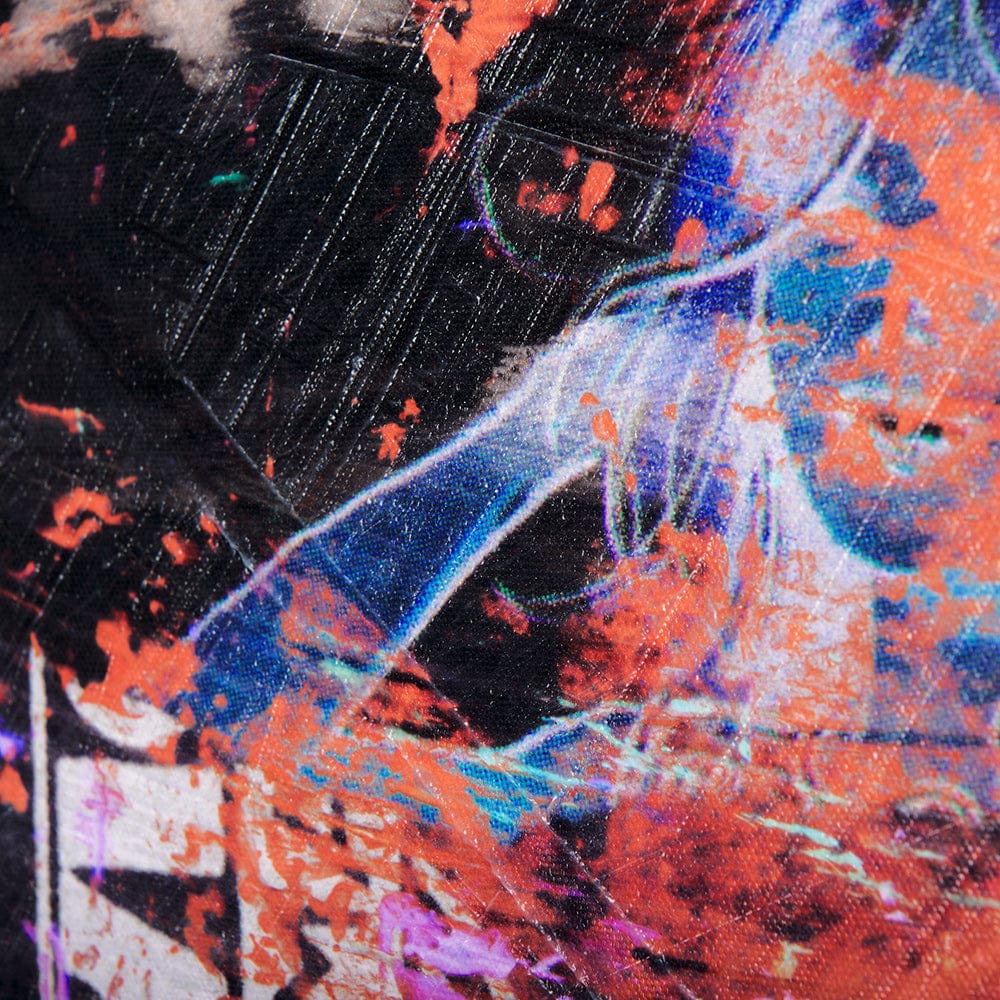 Mercana - Graffiti sculpture III by Mercana Studio a Hand Embellished Textured Canvas - 102379-S view 7