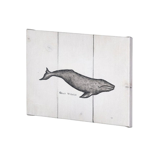 Mercana - Gray Whale by Mercana Studio a Hand Embellished Textured Canvas - 101866-S view 2
