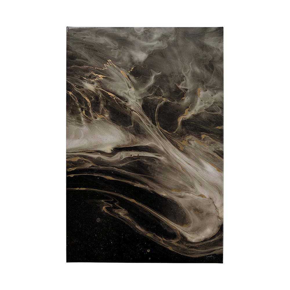 Mercana - Greek Pitch I by Gabrielle Campbell a Hand Embellished Textured Canvas - 101494-L view 1