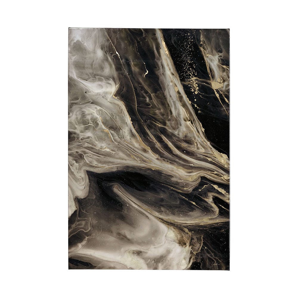 Mercana - Greek Pitch II by Gabrielle Campbell a Hand Embellished Textured Canvas - 101495-L view 1