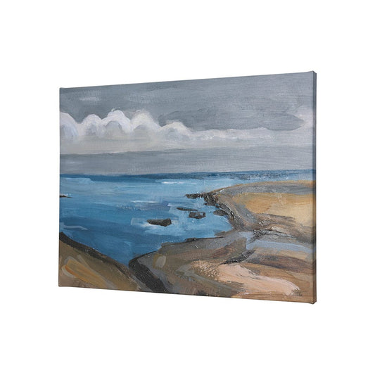 Mercana - Grey Sky II by Mercana Studio a Hand Embellished Textured Canvas - 102265-S view 2