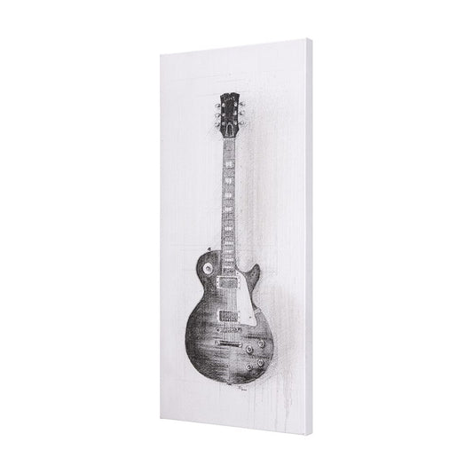 Mercana - Guitar III by Mercana Studio a Hand Embellished Textured Canvas - 101033-L view 2