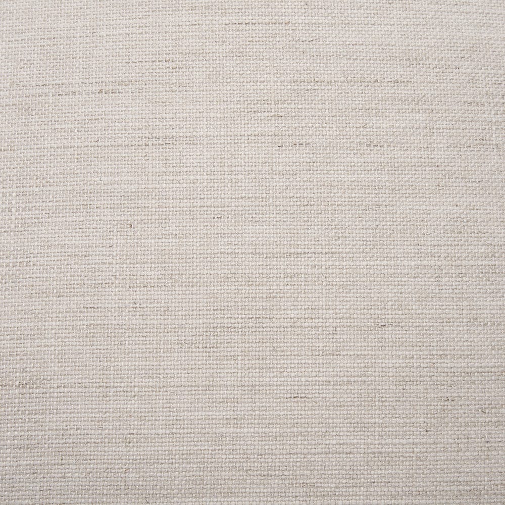 Mercana - Gwynn Beige Fabric w/ Light Brown Wood Pouf - 70571 view 7