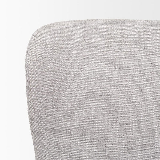Mercana - Hartt Dining Chair W/ Matte Black Metal Frame and Gray Fabric - 70431 view 2