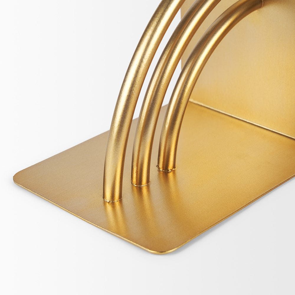 Mercana - Hope Gold Metal Bookends - 70525 view 7