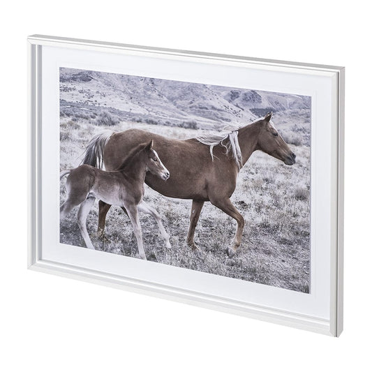 Mercana - Horse 2 by Dunker a Framed Art Print Matted under Glass - 12571 view 2
