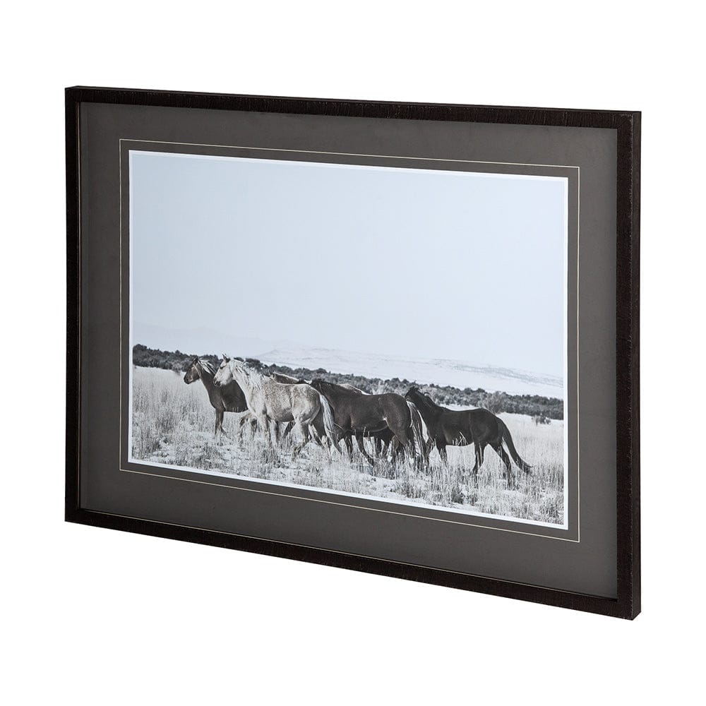 Mercana - Horse Fort Ranch 12 by Dunker a Framed Art Print Matted under Glass - 12086 view 1