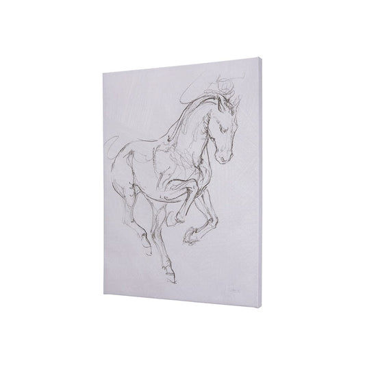 Mercana - Horse I by Mercana Studio a Hand Embellished Textured Canvas - 102226-S view 2