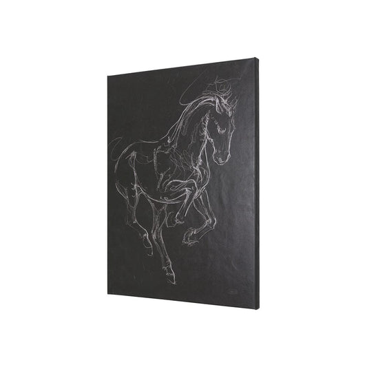 Mercana - Horse III by Mercana Studio a Hand Embellished Textured Canvas - 102228-S view 2