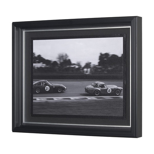Mercana - Hot on the Tail by Ben Wood a Hand Embellished Framed Art Print Matted under Glass - 15728 view 2