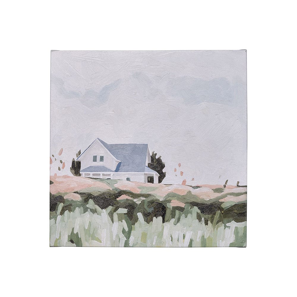 Mercana - House on a Hill I by Emma Scarvey a Hand Embellished Textured Canvas - 101541-S view 1