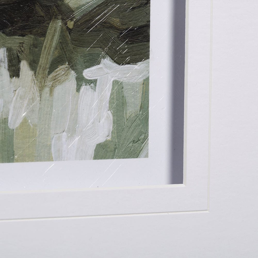 Mercana - House on a Hill I by Emma Scarvey a Hand Embellished Textured Framed Art Print Matted under Glass - 13081 view 6