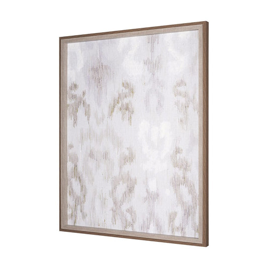 Mercana - Ikat Patterns I by Silvia Krause a Hand Embellished Textured Framed Art Print - 14917 view 2
