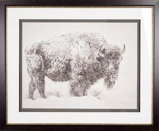 Mercana - In The Storm by WINK GAINES a Hand Embellished Textured Framed Art Photograph Matted under Glass - 10480 view 2