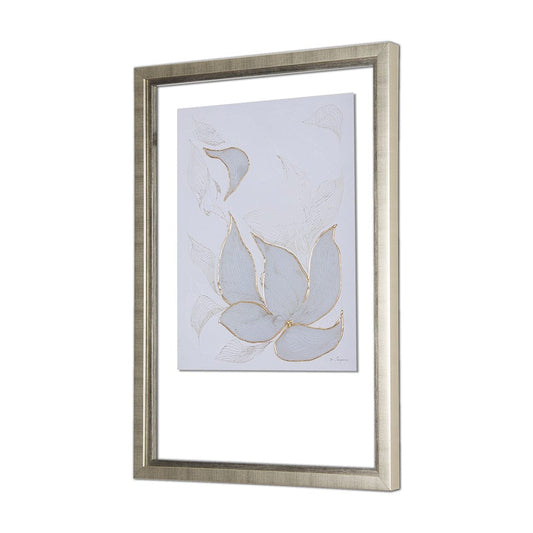 Mercana - Interplay I by Mercana Studio a Hand Embellished Textured Framed Art Print Matted under Glass - 14416 view 2
