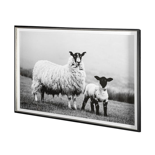 Mercana - Islay Sheep I by Laura Marshall a Framed Art Print Matted under Glass - 13348 view 2