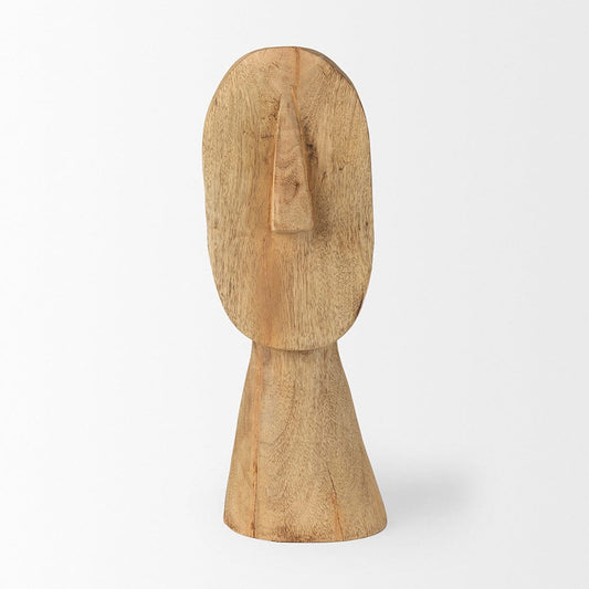 Mercana - Ivan Large Wooden Head Sculpture - 70129 view 2