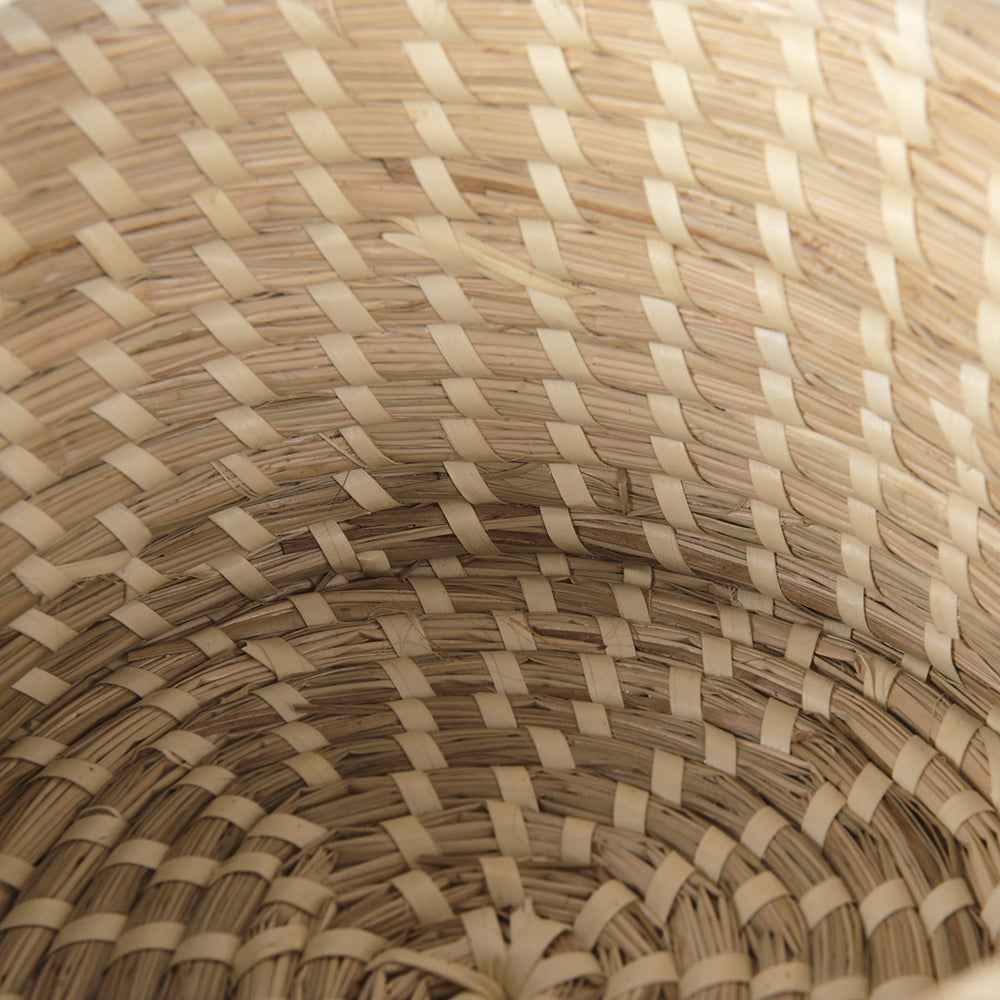 Mercana - Kailini Nesting Seagrass & Palm Leaf Boxes with Lids (Set of 3) - 70231 view 8