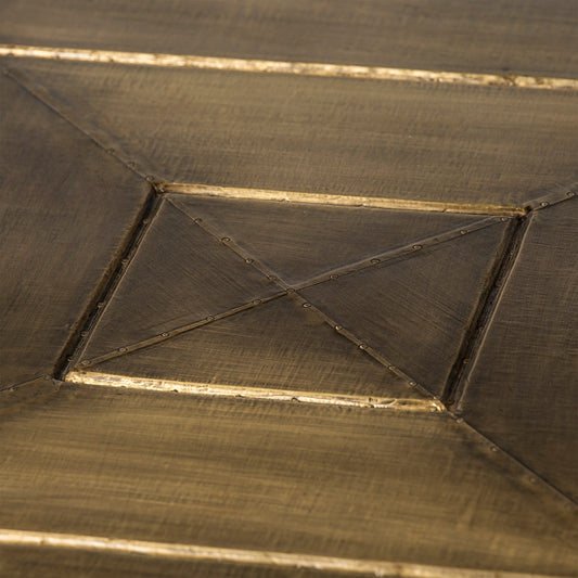 Mercana - Kandinsky 50" Square Brown Solid Wood Table & Base Coffee Table - 68449-AB view 2