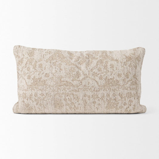 Mercana - Khloe Cream Lumbar Pillow Cover - 70344 view 2