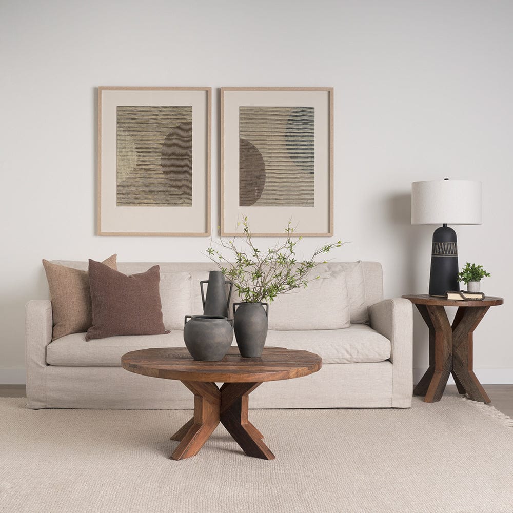 Mercana - Kilian Tall Matte Brown-Gray Double Ear Vase - 70085 view 11